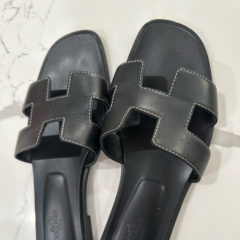 Hermes sandals size 38